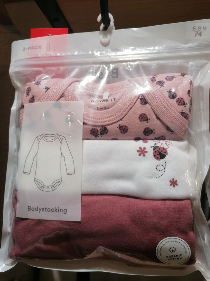 Lot de 3 body