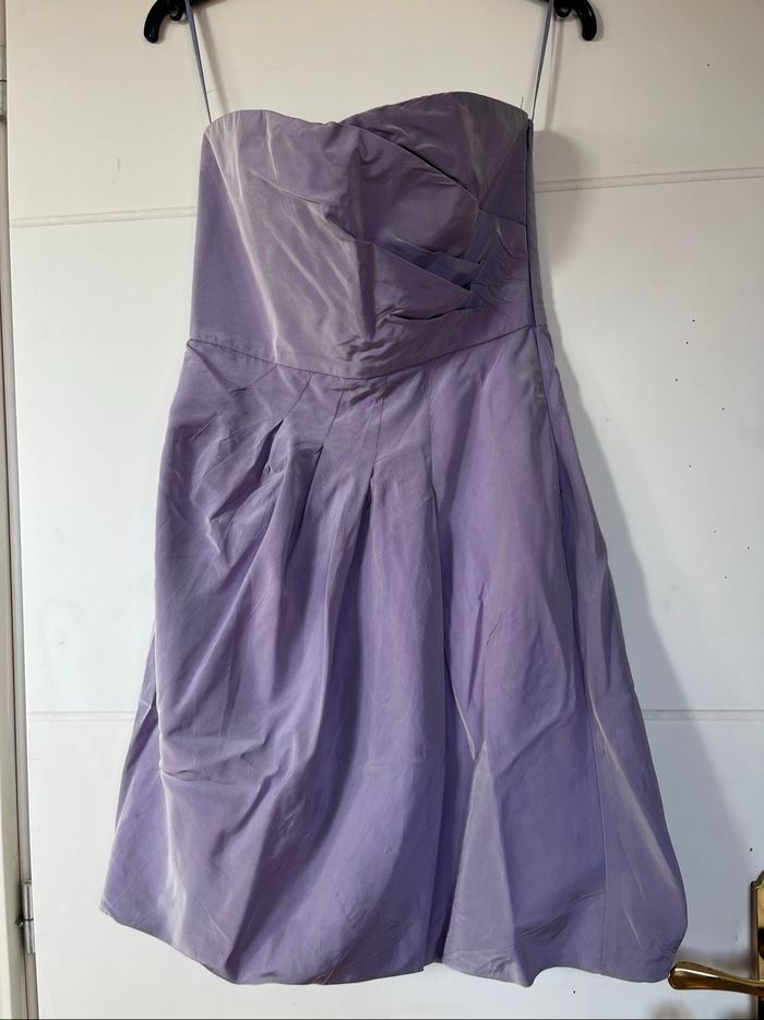 Robe de soirée Zara violette - photo numéro 3