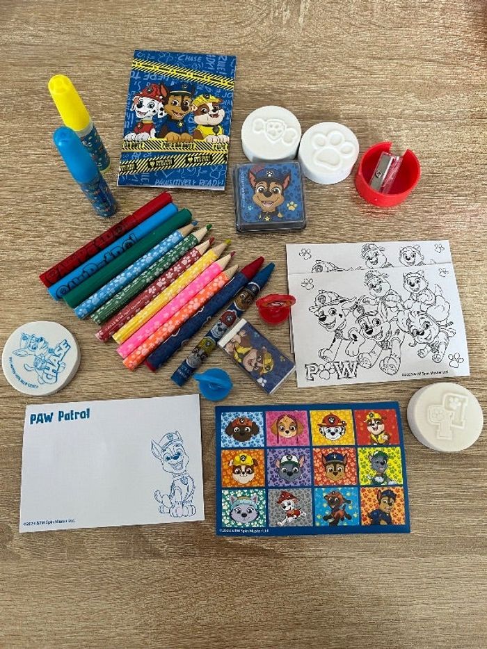 Accessoire de coloriage pat patrouille