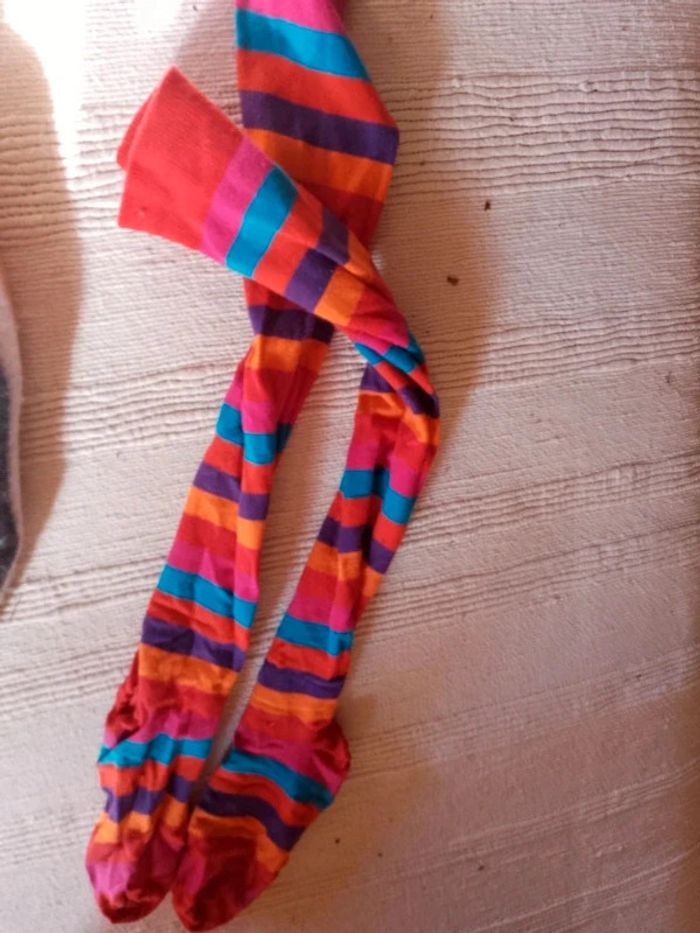 Longues chaussettes rayées