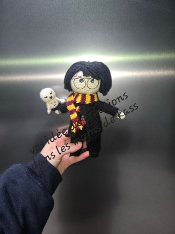 ⚡ Personnages Harry Potter au crochet – création sur commande 🧶
