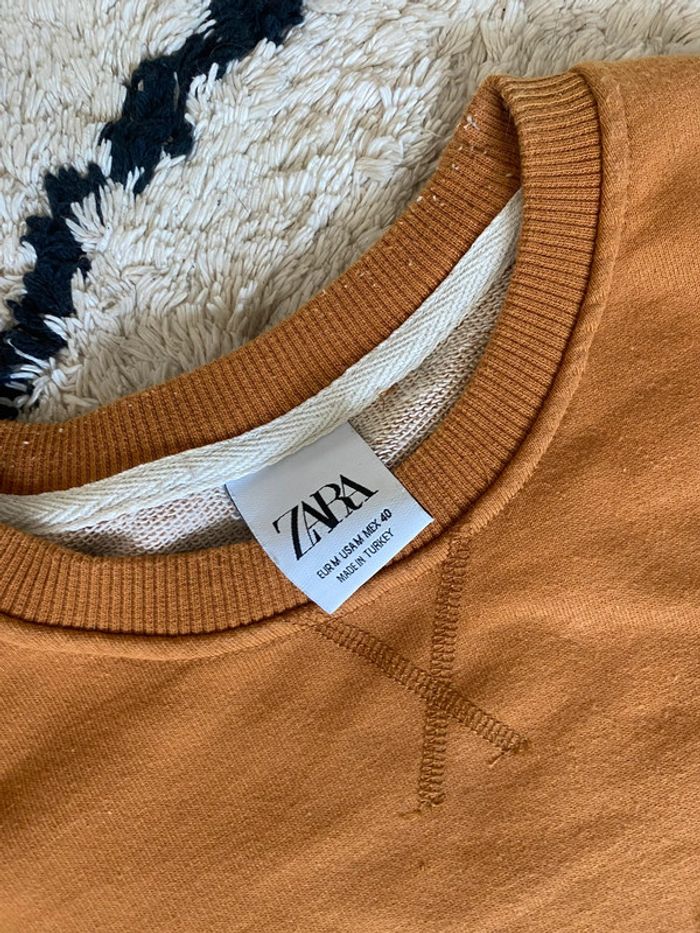 T-shirt jaune moutarde Zara taille M très bon état - photo numéro 4