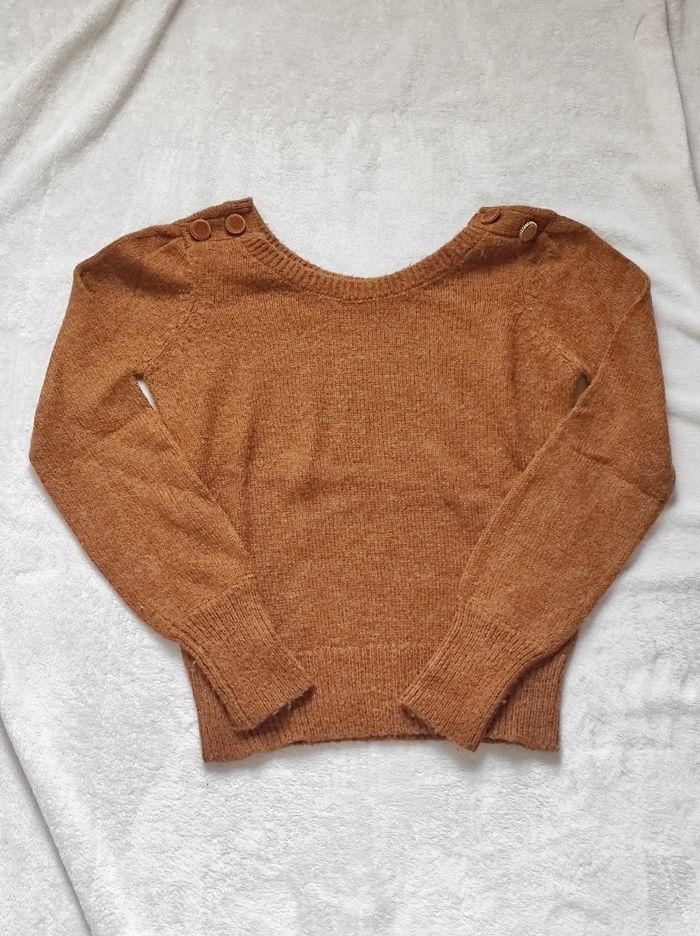 Pull doux camel Taille XS - photo numéro 2