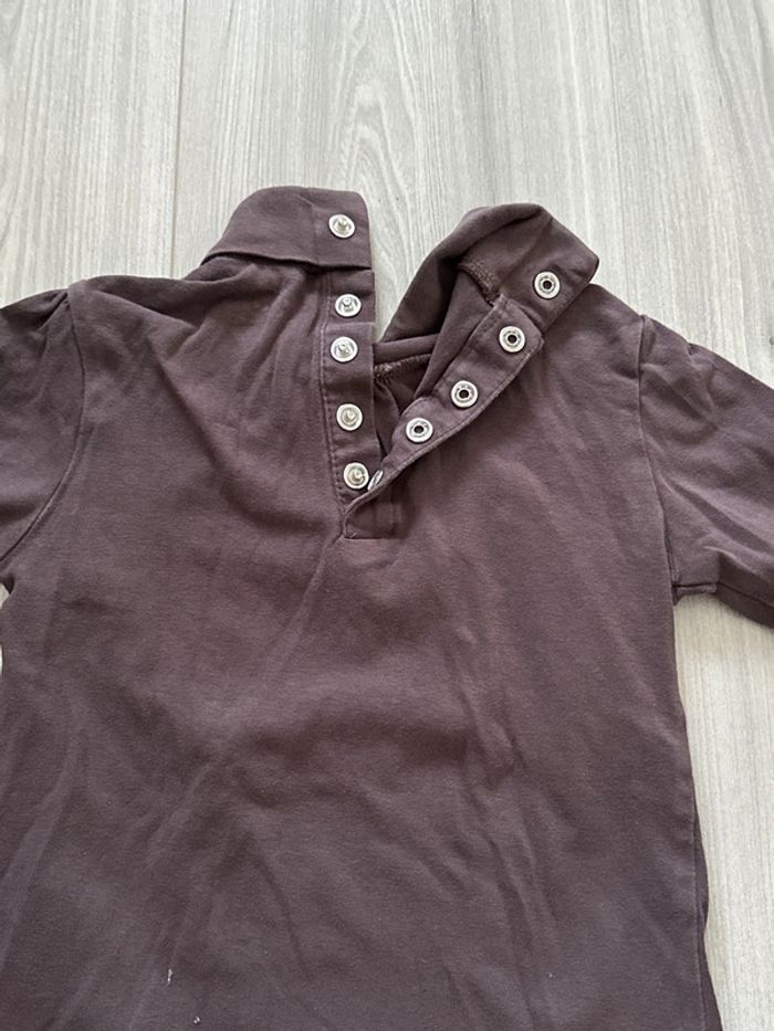 Cole roulé marron fille Kidkanai 3 ans - photo numéro 3