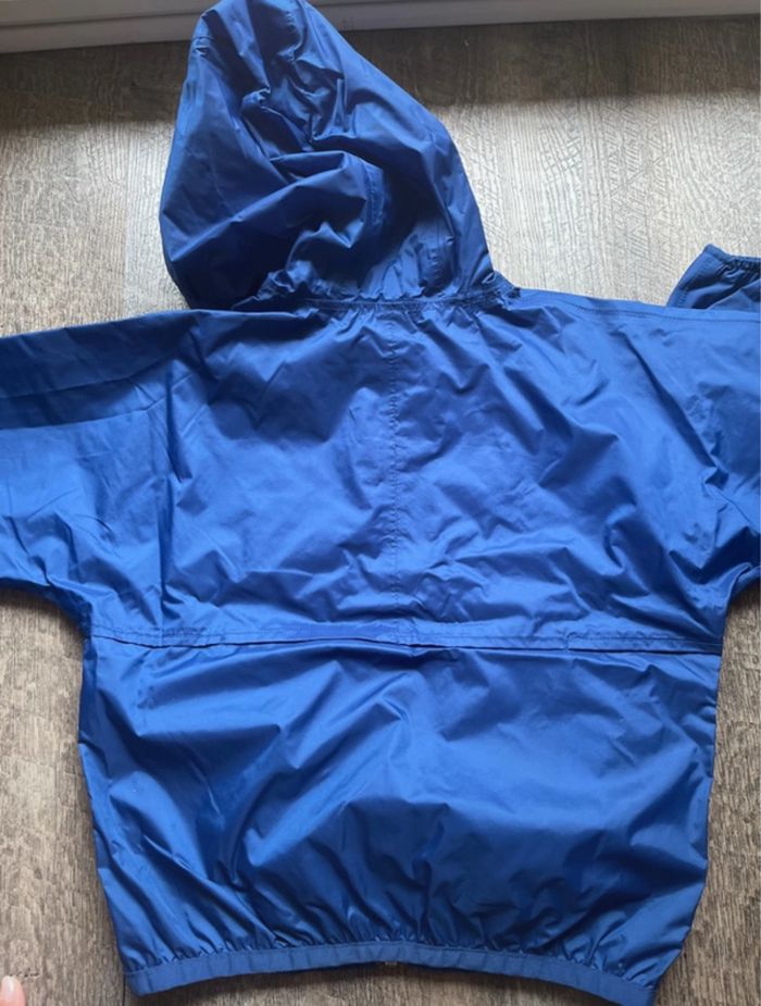 Kway mixte bleu  6 ans - photo numéro 2