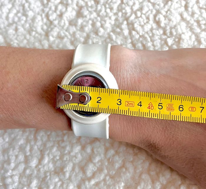 Montre LCT à quartz bracelet blanc aimanté - photo numéro 7
