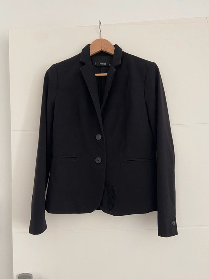 Blazer noir Mango - photo numéro 5
