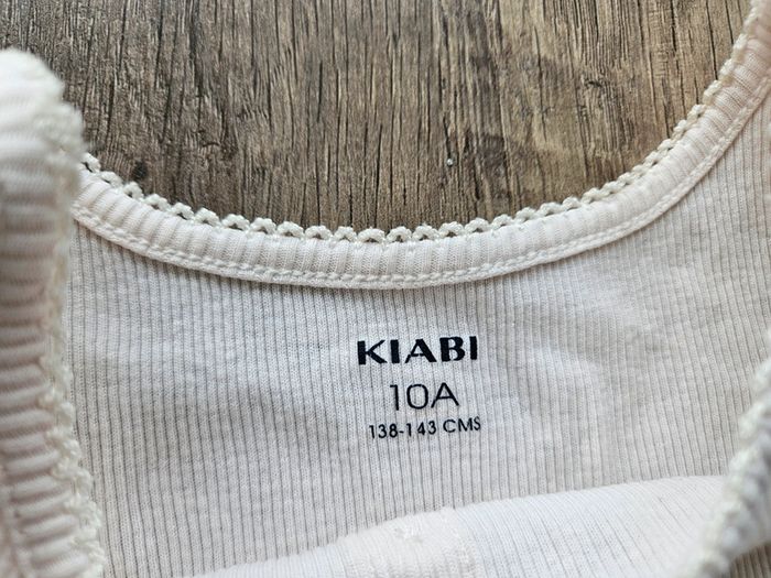 Debardeur crème fille kiabi 10 ans - photo numéro 3