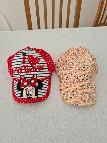 Lot de 2 casquettes