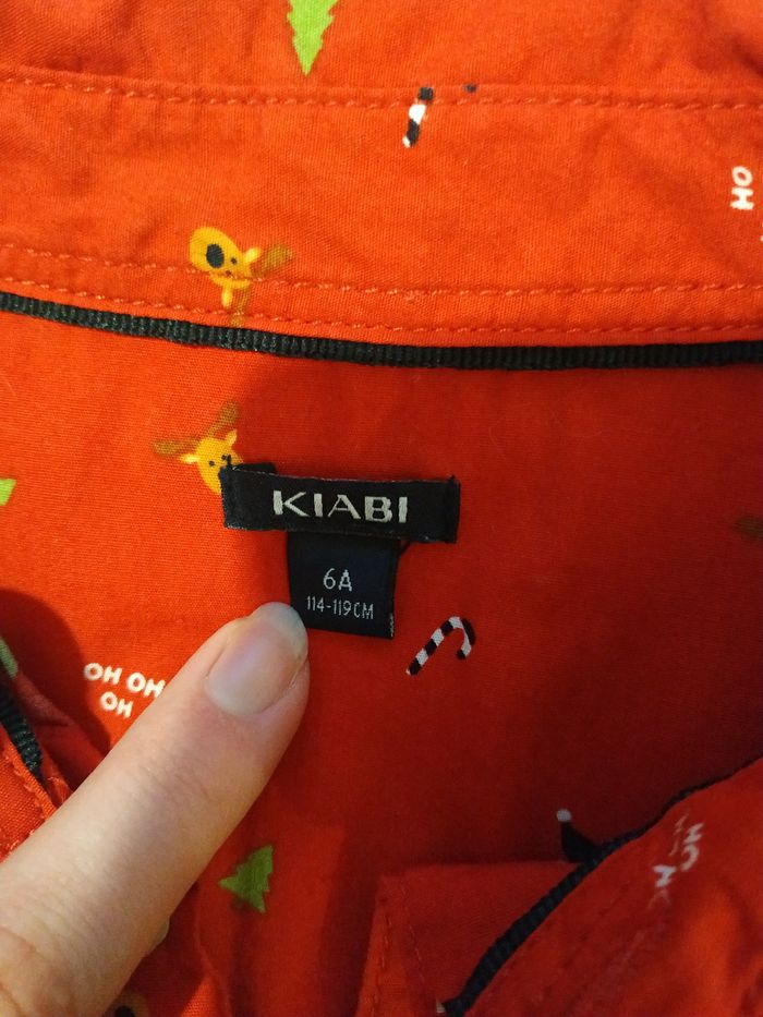 Chemise rouge 6 ans - photo numéro 2