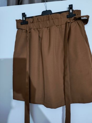 Jupe marron café femme