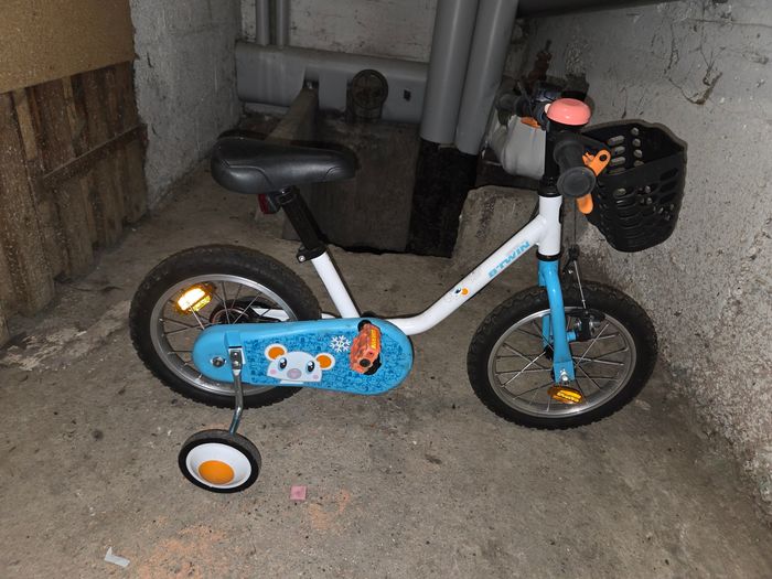 Vélo enfant 14" 3- 5 ans