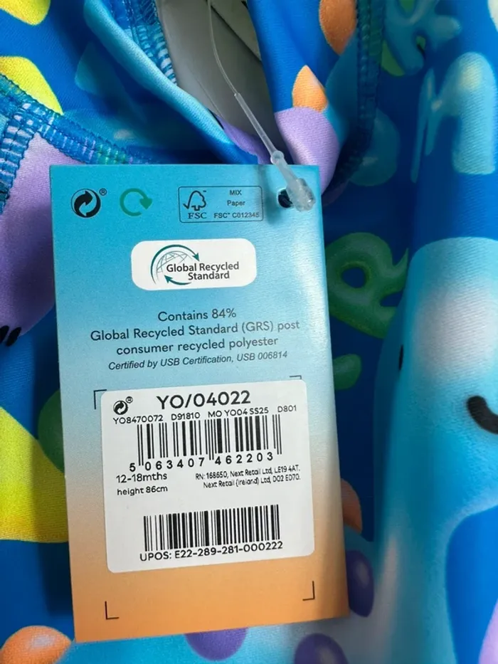 Combinaison de bain dinosaure Next taille 12-18 mois - photo numéro 5