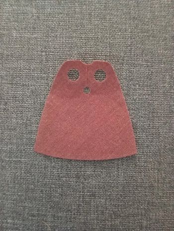 Minifigure,cape cloth, standard -traditional starched fabric-3