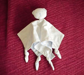 Doudou ourson plat Tartine et Chocolat