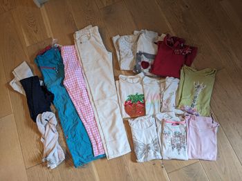 Lot vêtements fille 10 ans