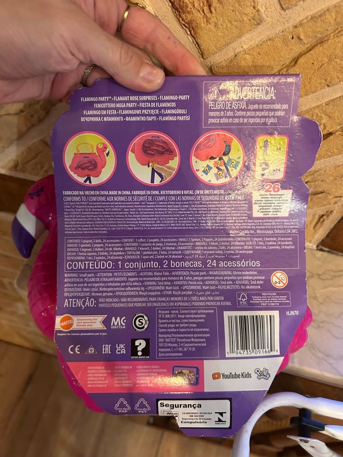 🦩✨ Polly Pocket – Surprise Flamant Rose - photo numéro 2