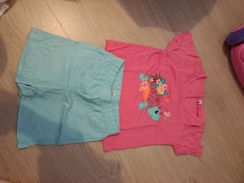 Ensemble short tee-shirt
