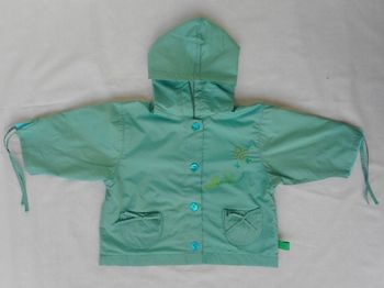 Blouson léger / Imperméable à capuche - 6 mois