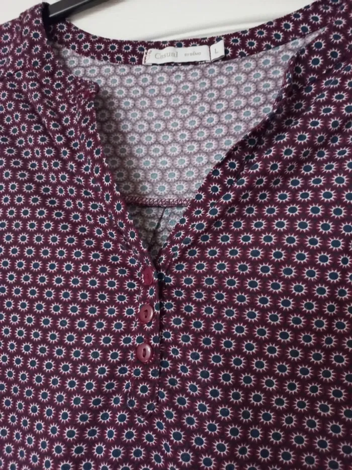 Blouses à motifs taille L - photo numéro 2
