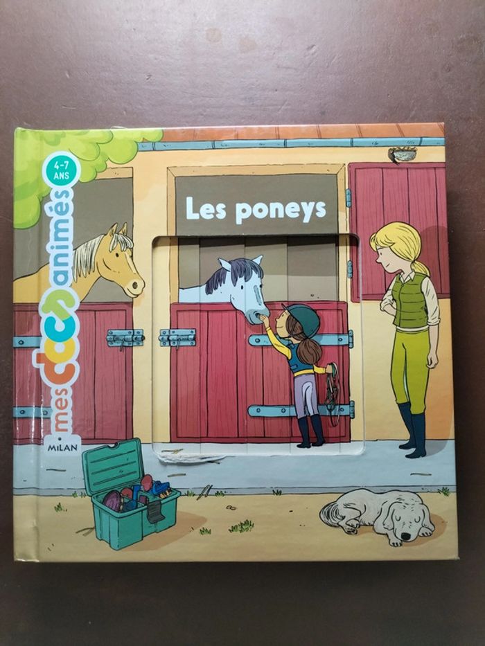 Les poneys livre animés