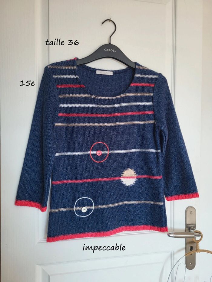 Pull col rond Armand Thiery taille 36 impeccable