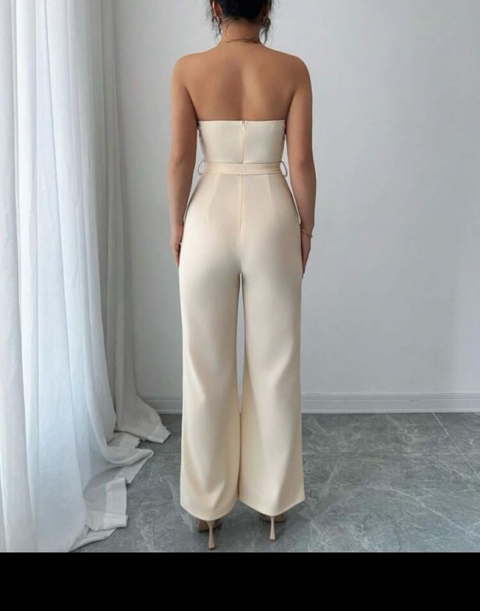 Combinaison femme beige - photo numéro 2