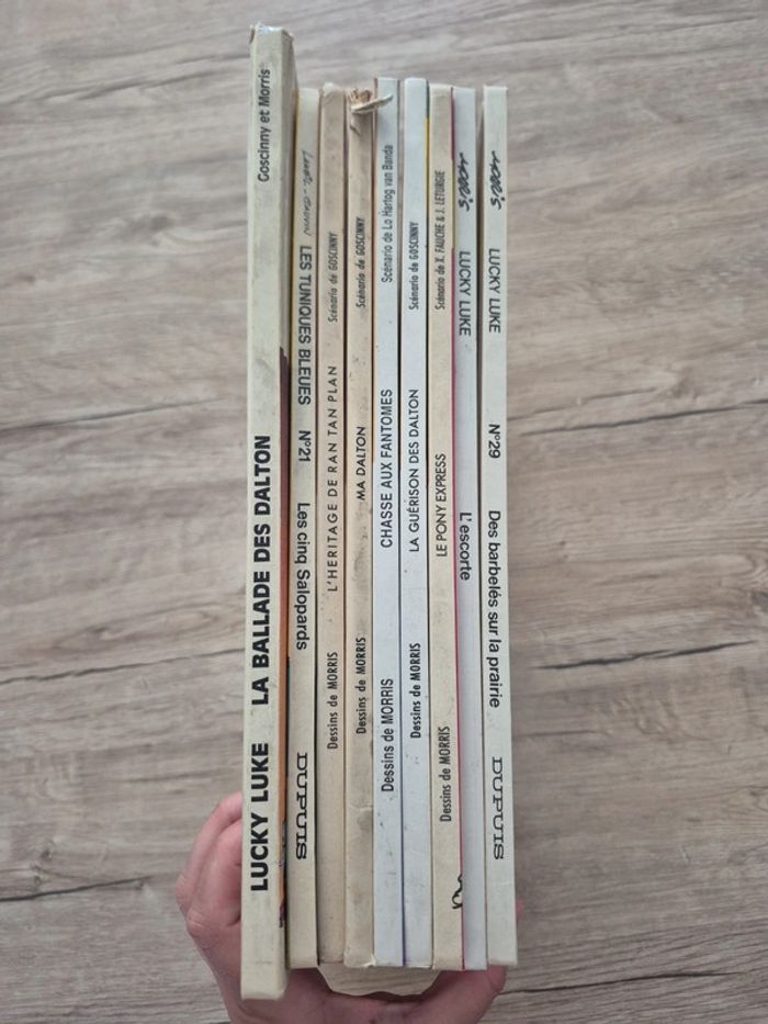 Lot de 9 bandes dessinées Lucky luke - photo numéro 3