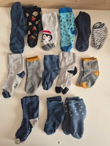 Lot De 14 paires de Chaussettes - Taille 23/26