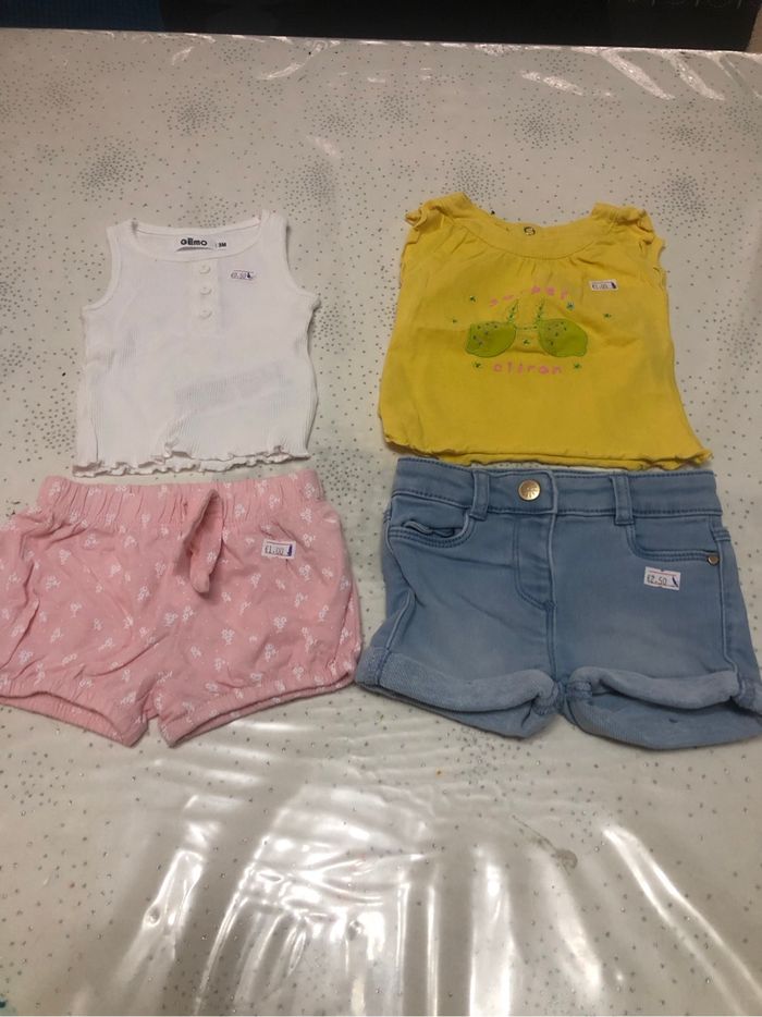 Lot vêtements bébé fille été 3 mois - photo numéro 4