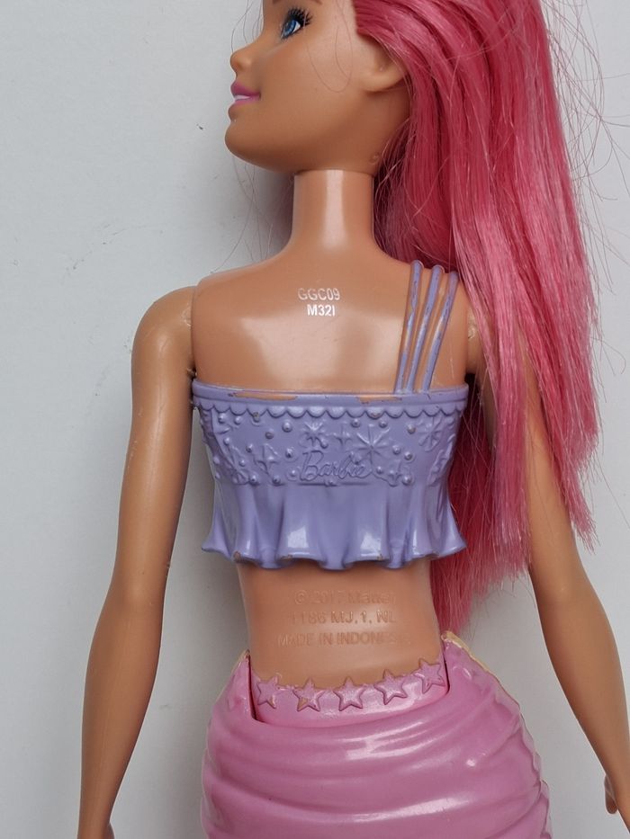 Poupée mattel Barbie Sirène Dreamtopia rose - photo numéro 5