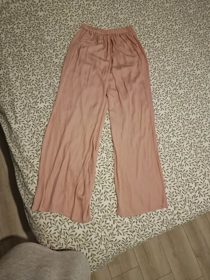 Pantalon large Taille 38 Zara