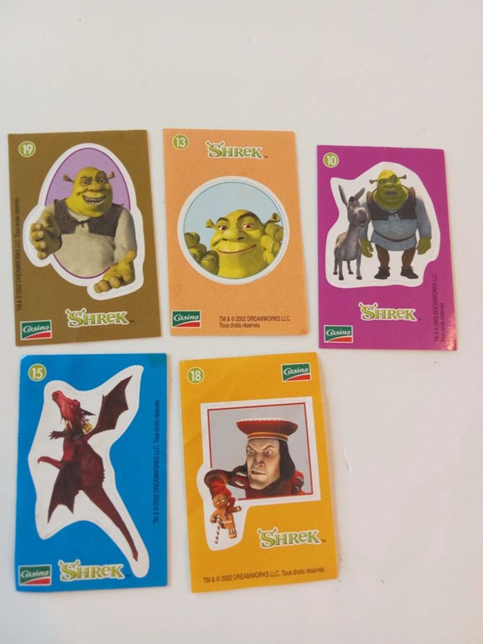 Mini stickers Shrek 🔄