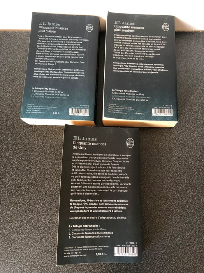 Trilogie cinquante nuances de Grey - photo numéro 5