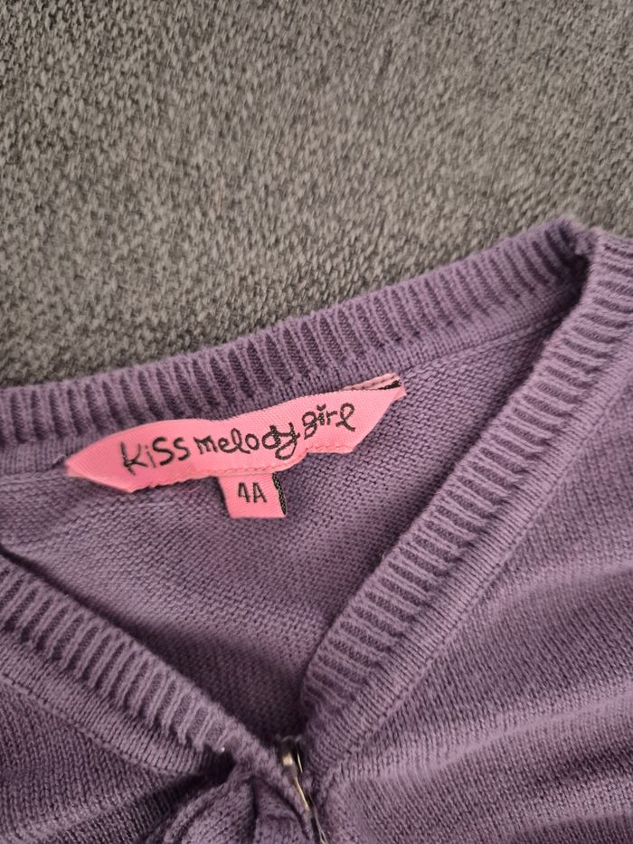 Bolero et tee shirt 4 ans - photo numéro 3