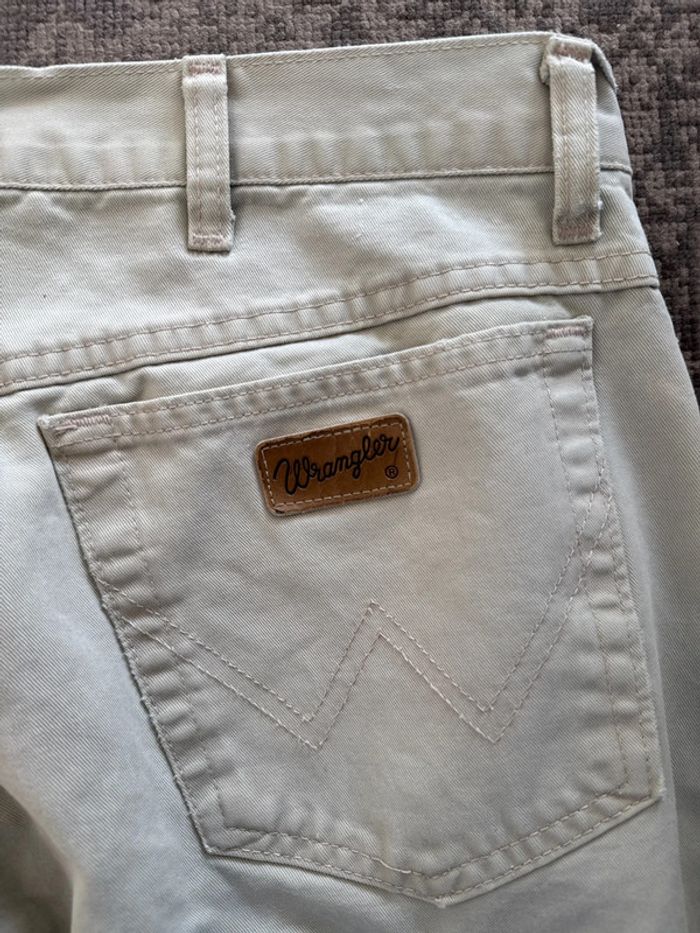 Jean beige Wrangler – W36 L30 – Bon état - photo numéro 14