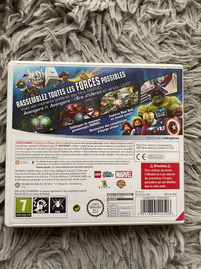 Lego Avengers - Nintendo 3DS - photo numéro 5