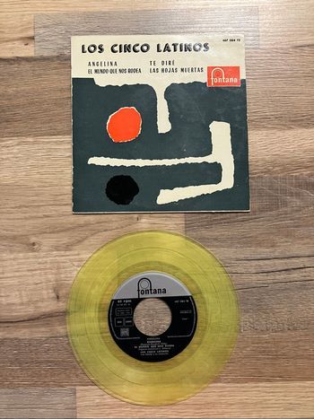 Vinyle 45 tours-Los Cinco latinos
