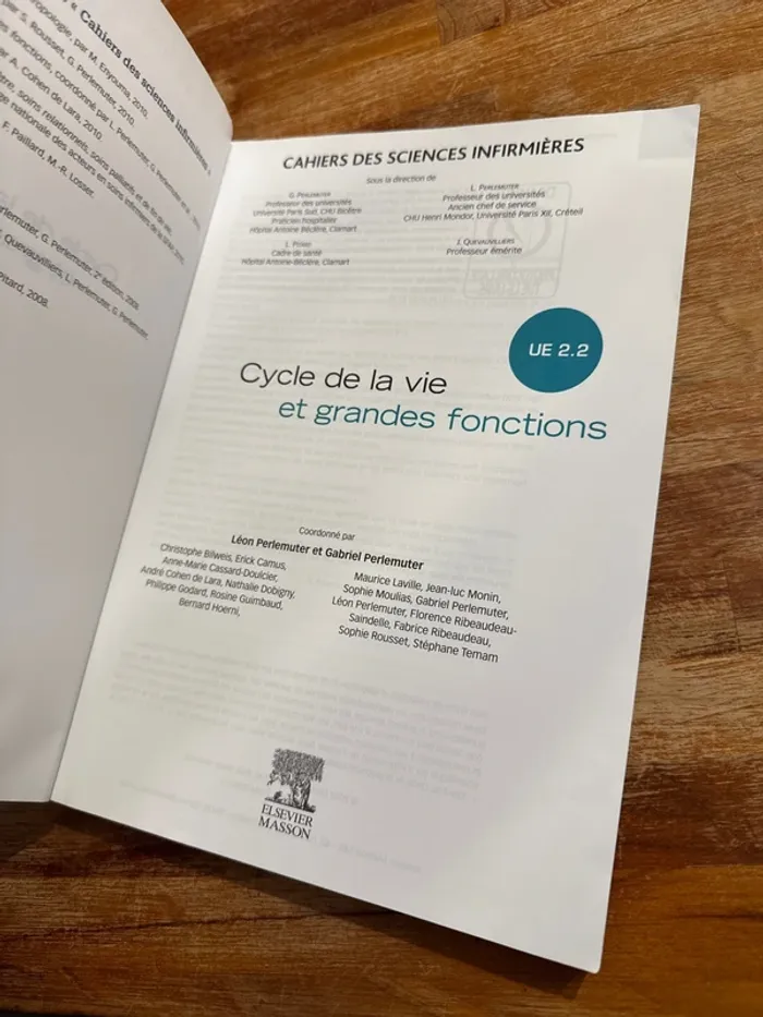 Livre cahier des sciences infirmières, cycle de la vie et grande fonction - photo numéro 5