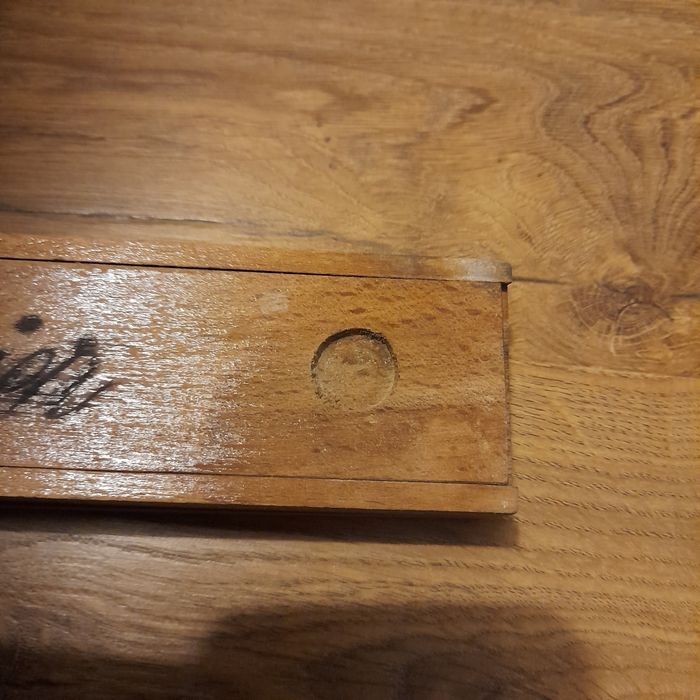 Plumier ancien en bois - photo numéro 3