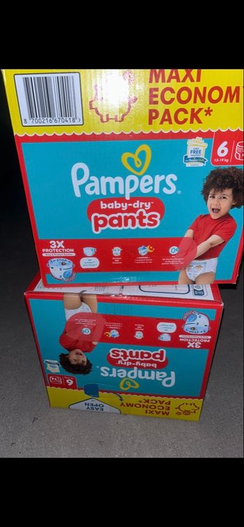 Pampers taille 6 pants