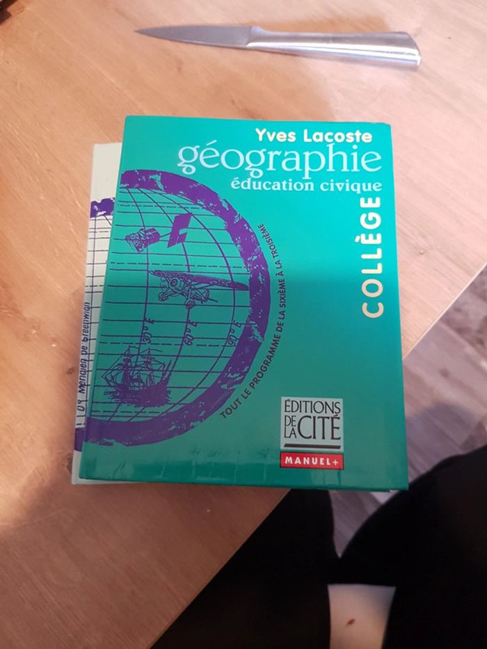 Géographie collège Yves Lacoste