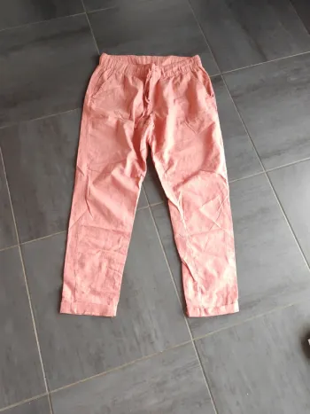 Pantalon lin taille 44