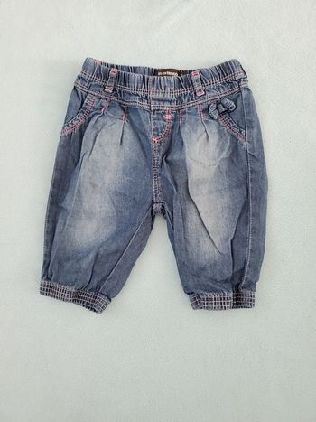 Pantacourt en jean 12 mois