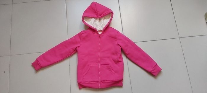 Gilet zippé molletonné à capuche 8 ans