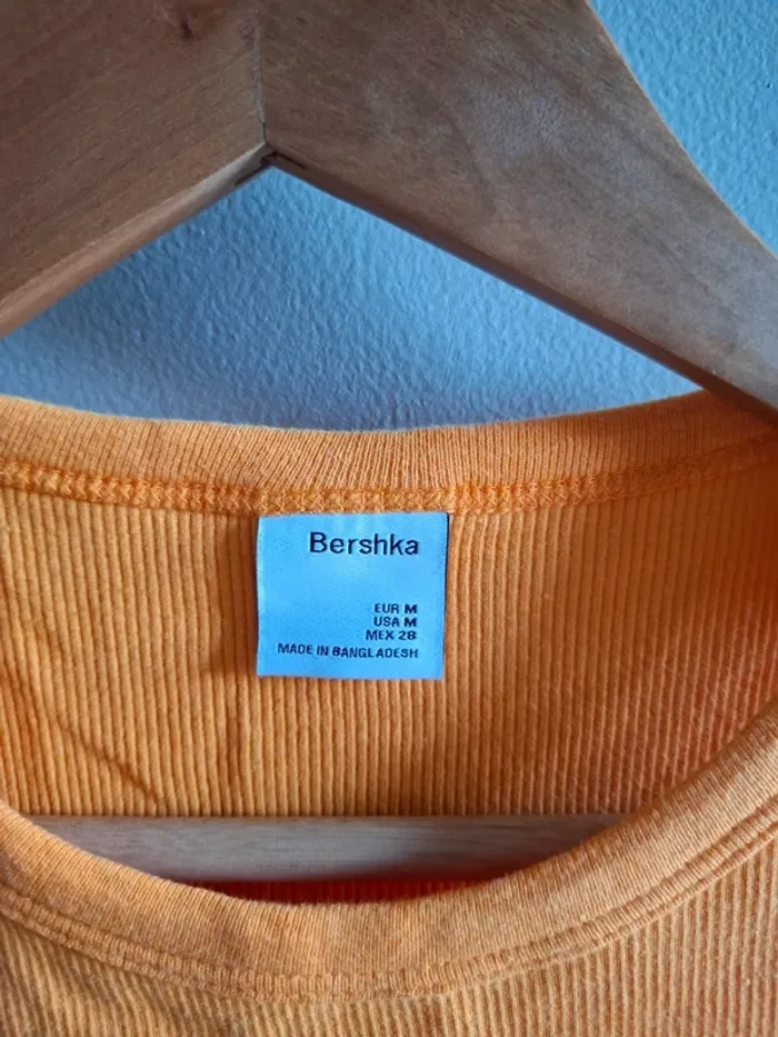 Débardeur / top côtelé Bershka - photo numéro 3