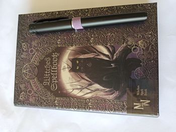 Livre de sorts de sorcières A5 avec stylo