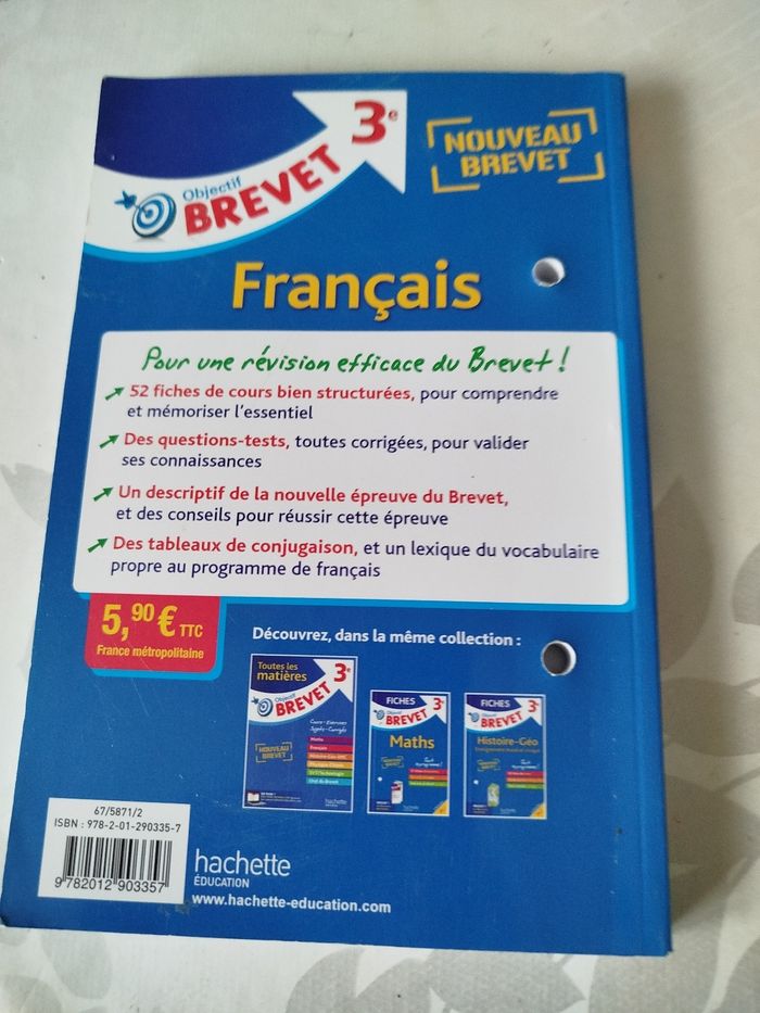 Fiches brevet français 3e - photo numéro 2