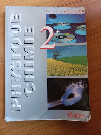 Physique chimie 2nd bordas