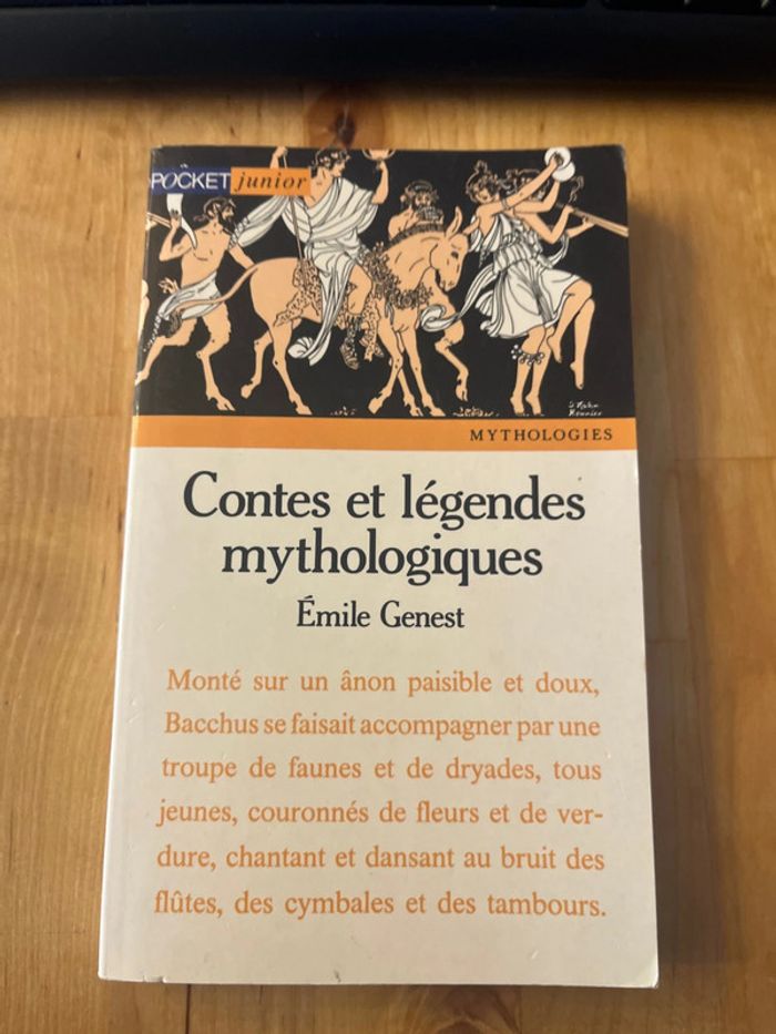 Livre Contes et légendes mythologiques - Emile Genest